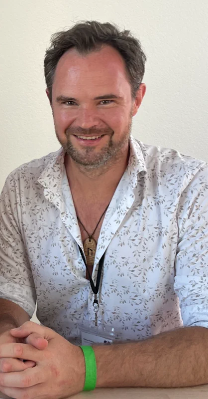 Thomas Becherer bei einem Interview.